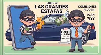 Medida cautelar congelar cuotas de plan de ahorro automotor y estafas homebanking Posadas